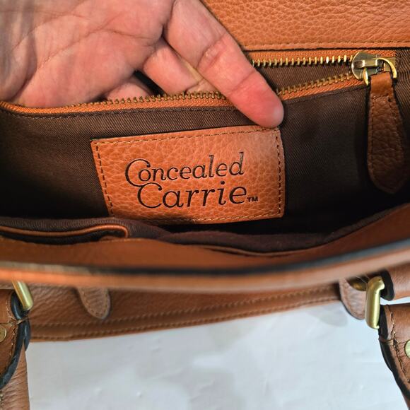 CONCEALED CARRIE SATCHEL BAG - Picture 4 of 8